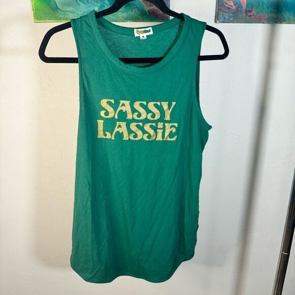 NWOT WOMEN'S SASSY LASSIE TANK TOP - Picture 2 of 4